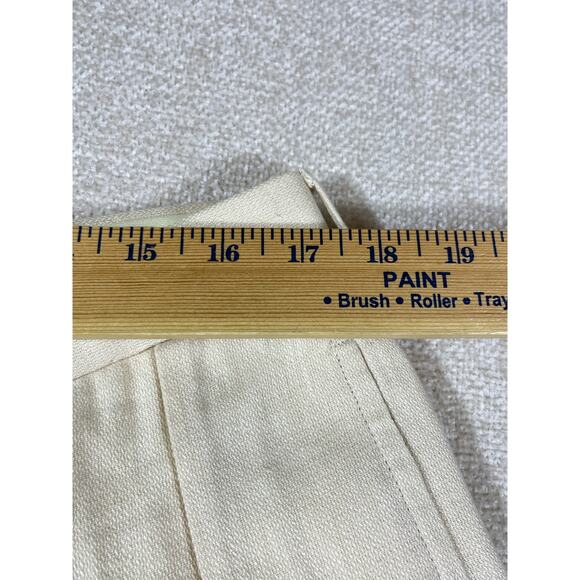 Polo Ralph Lauren Men’s 35x30 Tan Linen Blend Pleated Front Cuffed Dress Pants - Picture 5 of 9
